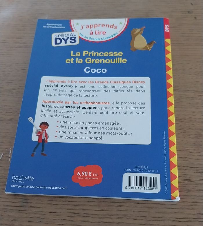 Livre enfant spécial dys en bon état - photo numéro 2