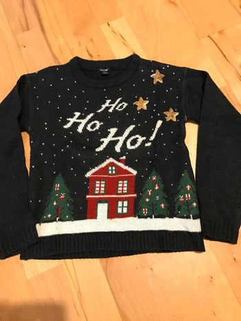 Pull d’hiver marine très doux 8 Ans