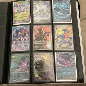 Lot de 9 cartes Pokémon ev10