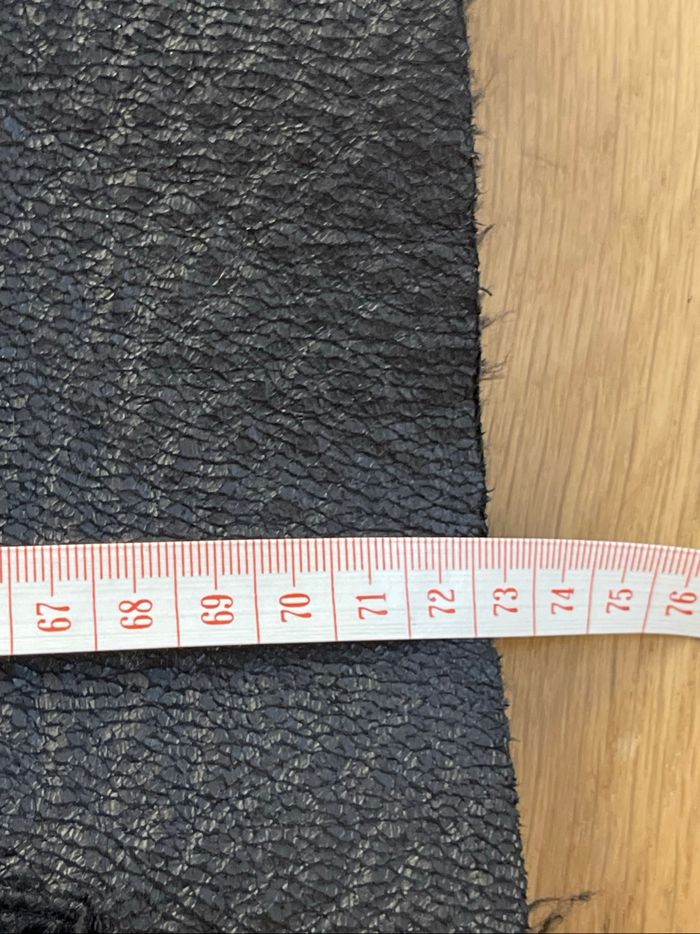 Blouson long noir doublé synthétique - photo numéro 9