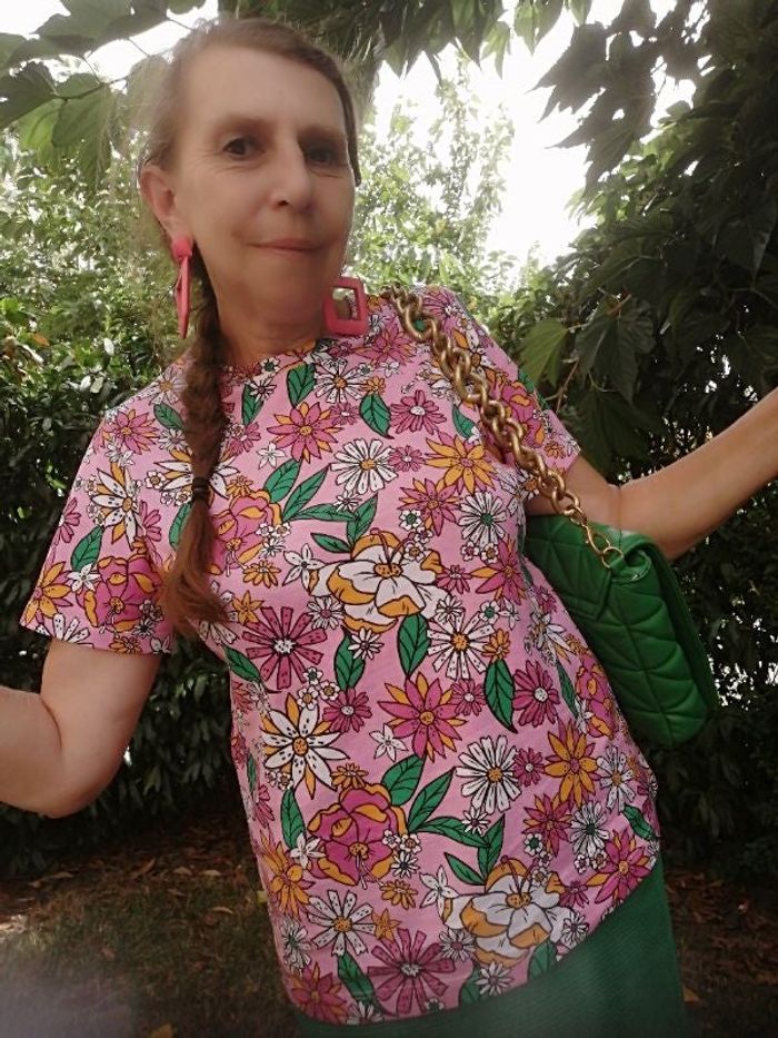 Tee shirt Fleuries DUNNES STORE