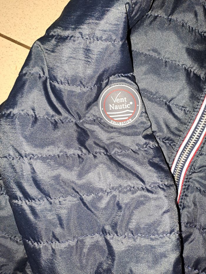 Doudoune fine femme Vent Nautic – Taille S – Marine/Rouge - photo numéro 6
