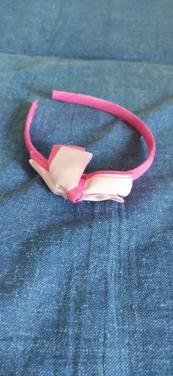 serre tête neuve fille, noeud papillon