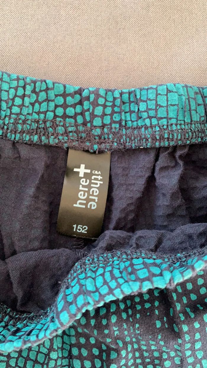 Short vert/noir garçon 12 ans C&A - photo numéro 4