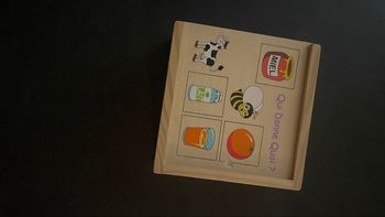 Jeu bois Memory maternelle enfant