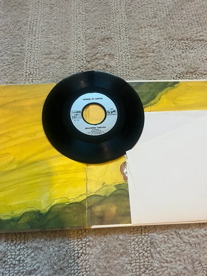 Livre Hansel & Gretel accompagné d’un vinyl - photo numéro 7