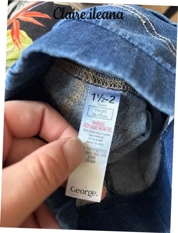 🛑 pantalon jean élastique 🛑 18 mois - photo numéro 5
