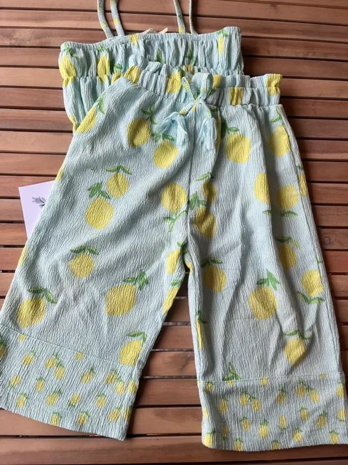 Ensemble sfera citron été 5 ans - photo numéro 3
