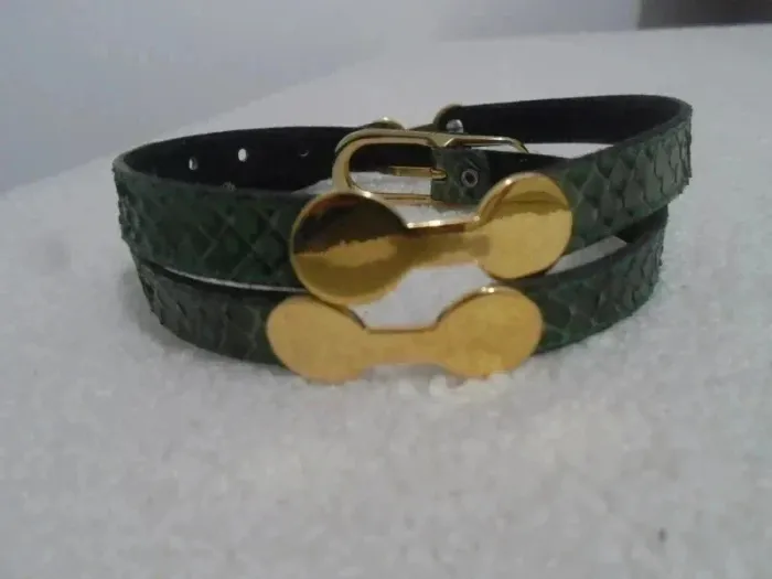 ceinture femme en serpent veritable