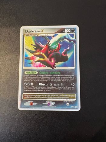 Carte Pokémon Darkrai Niv. X DP19 - Promo - Promos Black Star DP Diamant et Perle