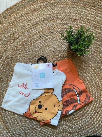 Lot 2 pyjamas fin Winnie et tigrou disney 23 mois