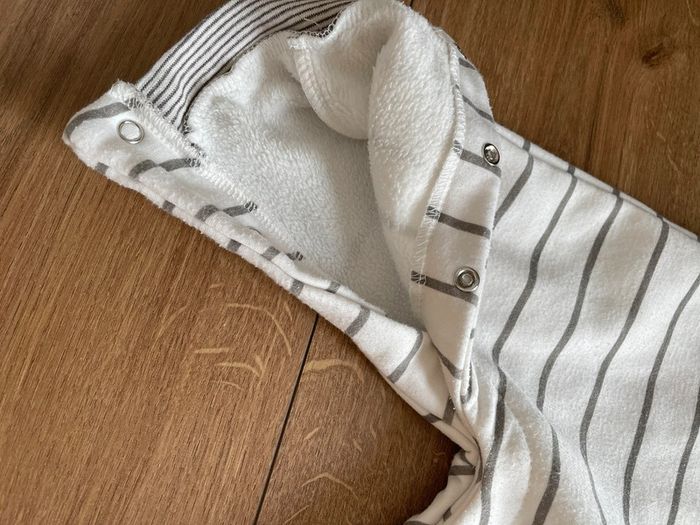 Salopette chaude Combinaison molletonné+ t-shirt manche longue doux mouton hiver - photo numéro 4