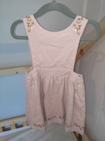 Robe velours côtelé