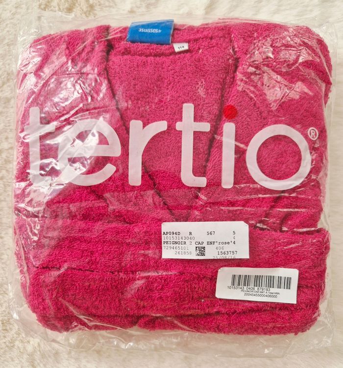 Peignoir de bain à capuche