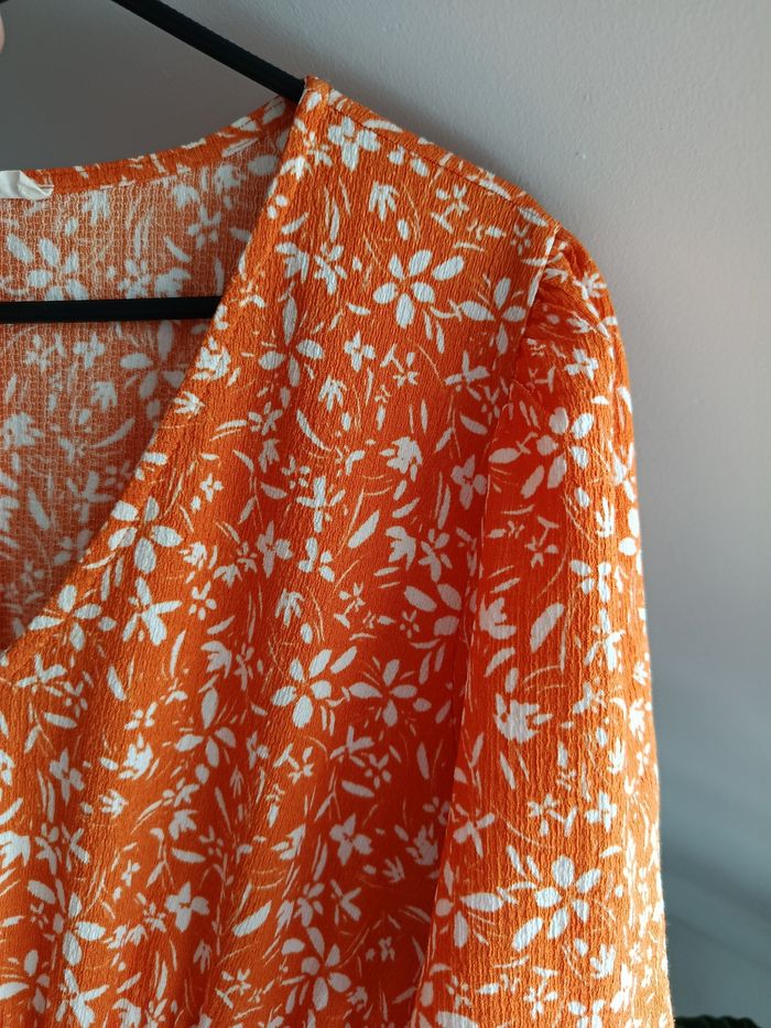 Robe orange Cache cache - photo numéro 4