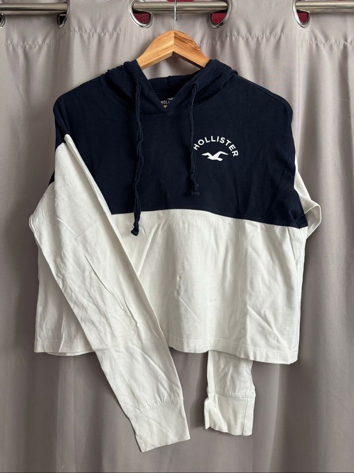 Haut manches longues hollister taille XS - photo numéro 2