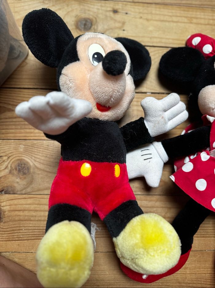 Lot de Mickey et mini peluche - photo numéro 2