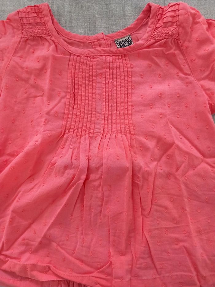 Tee-shirt rose Tape à l'œil TBE 18 mois. - photo numéro 2