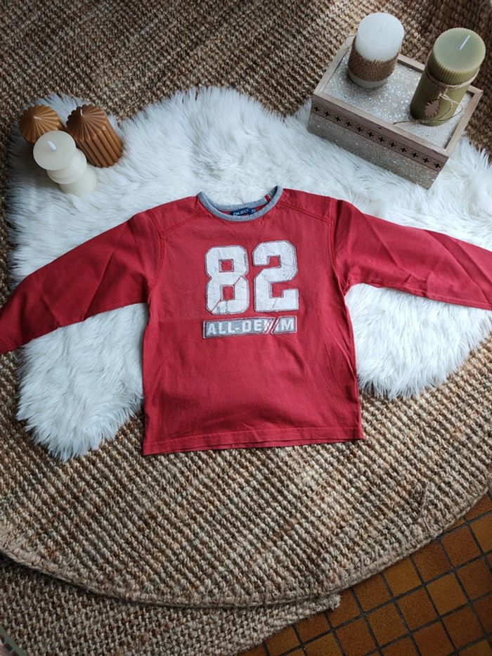 T-shirt longue manche Okaïdi 6 ans garçon - photo numéro 2