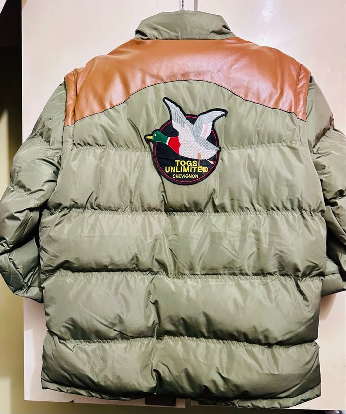 Doudoune chevignon homme Kaki togs taille XXL Neuf - photo numéro 3