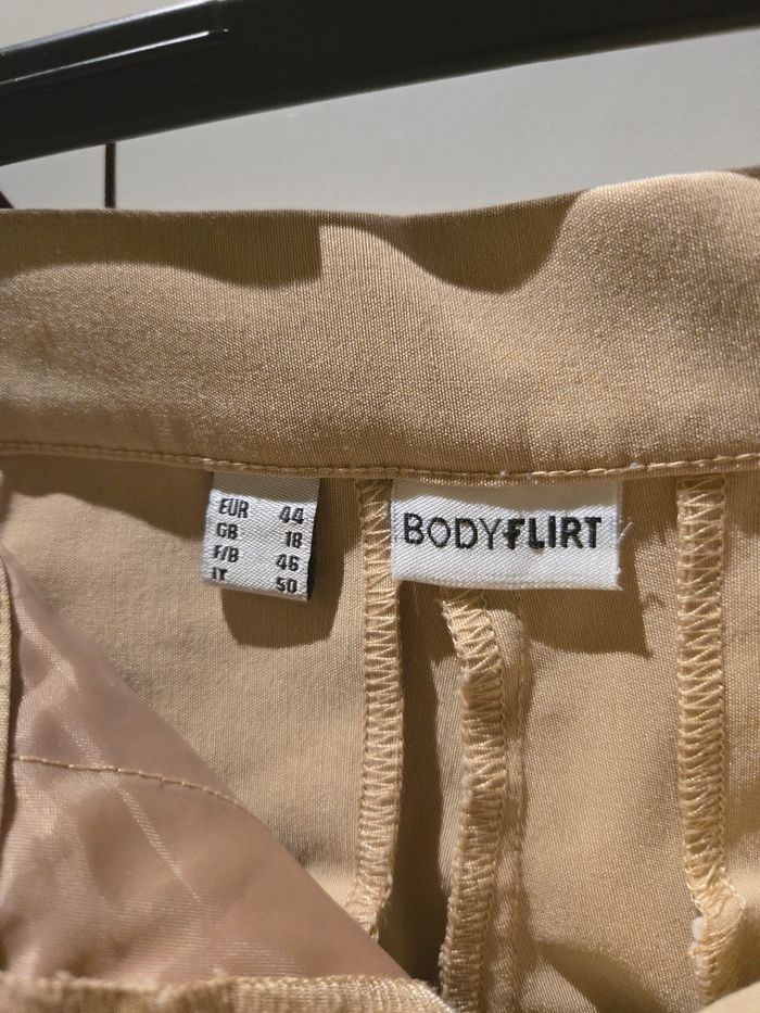 Pantalon droit beige T.44/46 Bodyflirt/Bonprix - photo numéro 2