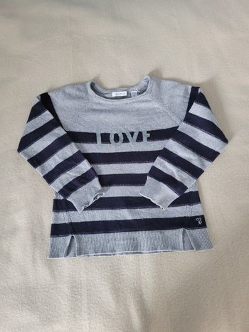 Pull okaidi 6 ans 116 cm