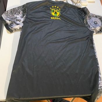 Maillot noir et blanc taille L