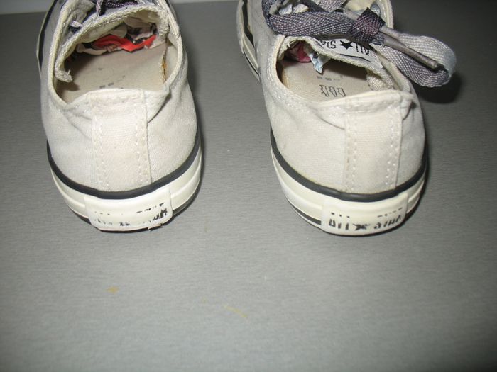 BASKETS BASSES GRISES A LACETS GARÇON "CONVERSE" - P33 - n°02 - photo numéro 4