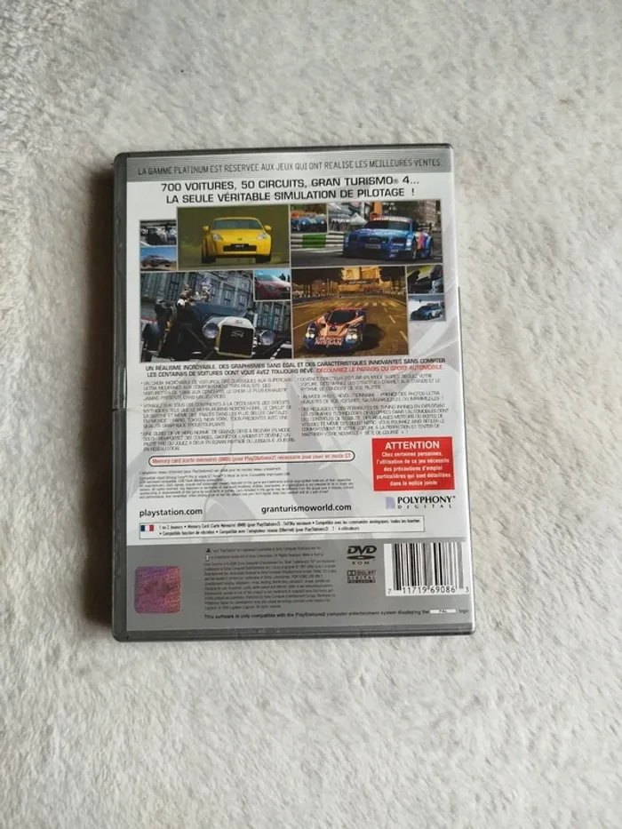 Jeu PS2 Gran Turismo 4 - photo numéro 2