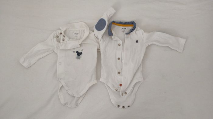 Lot de 2 bodies bébé - 3 mois