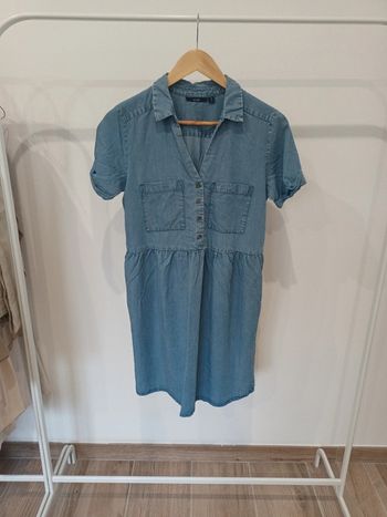 Jolie robe en jean fluide taille 36