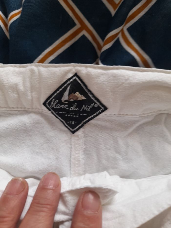 Short blanc du nil - photo numéro 4