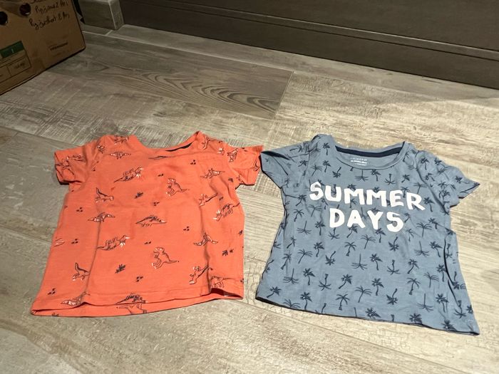 Lot de 2 t-shirt 24 mois