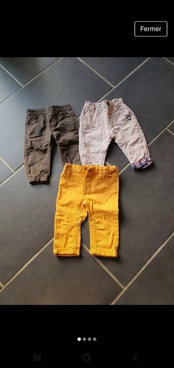 Lots pantalons
