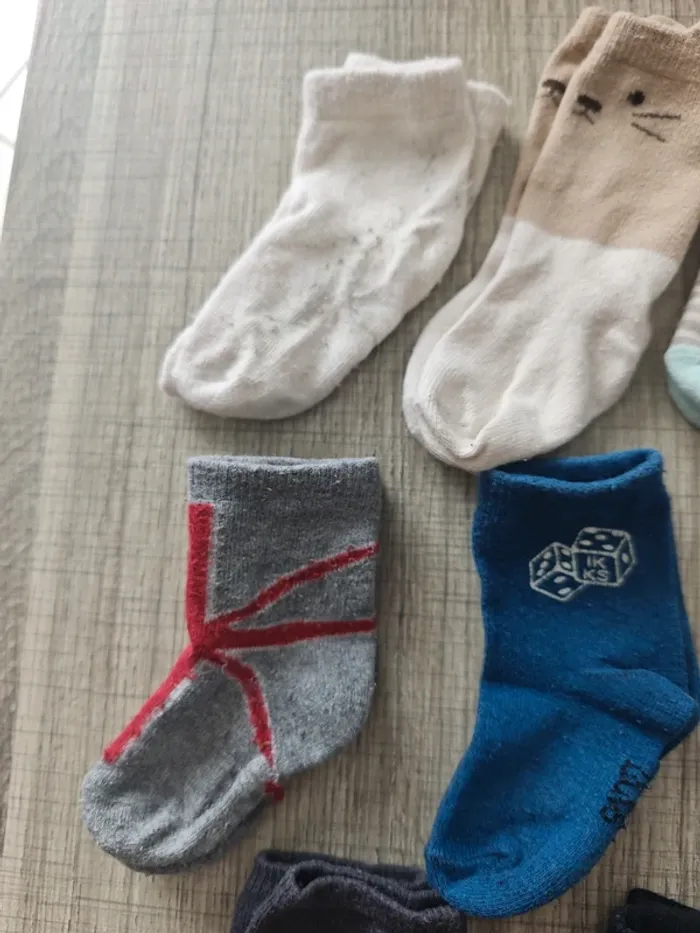 Lot de 8 paires de chaussettes 18/20 - photo numéro 2