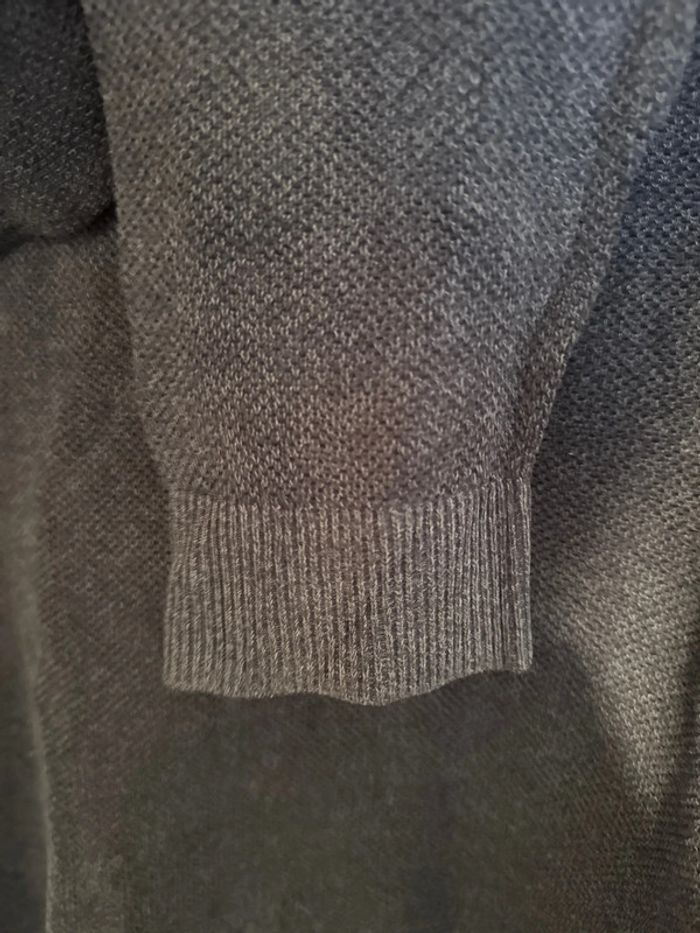 Pull Homme Tommy Hilfiger Gris Anthracite - Taille M - Très Bon État - photo numéro 3