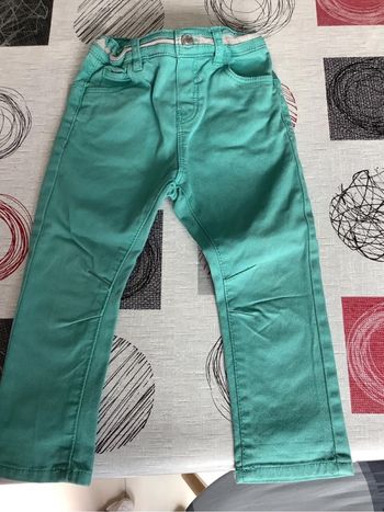 Pantalon menthe