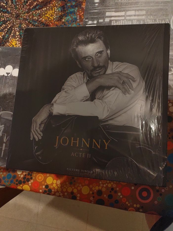 Vinyl johnny Halliday 33T