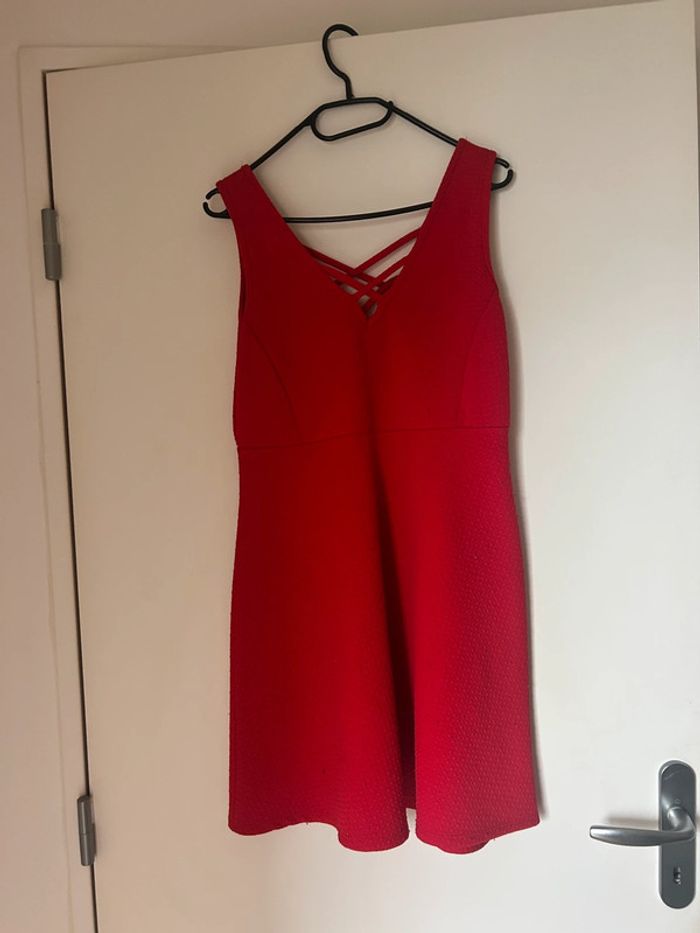 Robe rouge taille M - photo numéro 2
