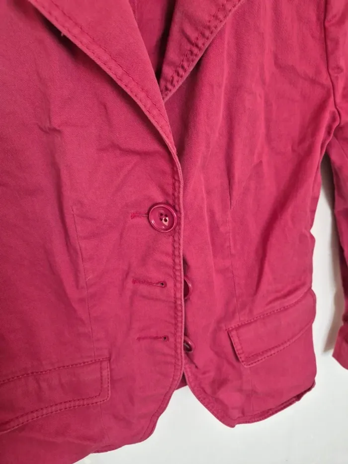 veste jean rose Lola taille s - photo numéro 5