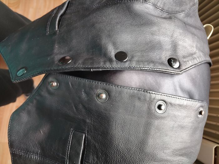 Gilet sans manche en cuir femme - photo numéro 6