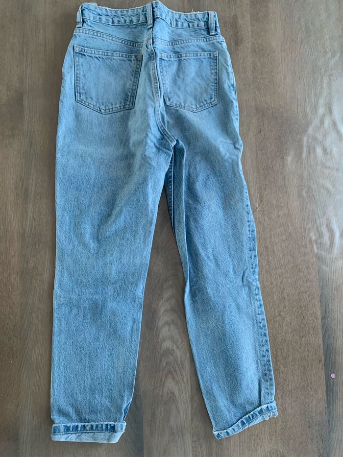 Jean bleu troué Zara - photo numéro 4