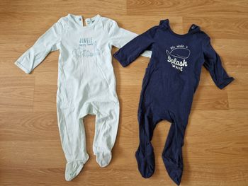 Lot 2 pyjamas 6 mois