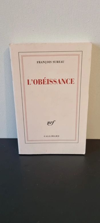 L'obéissance
François Sureau