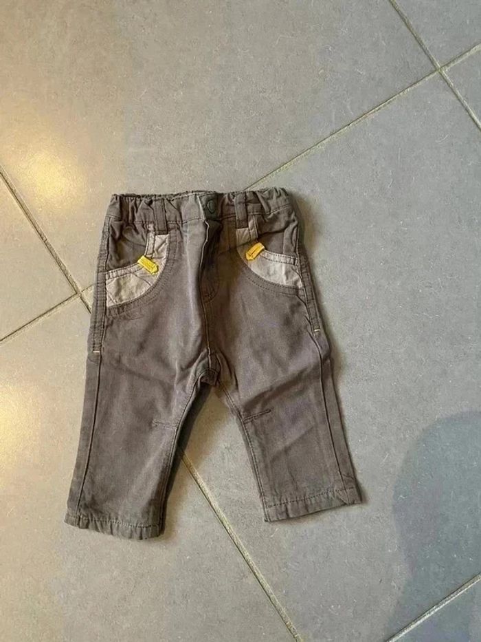 Pantalon - Obaïdi - Marron - 3 mois