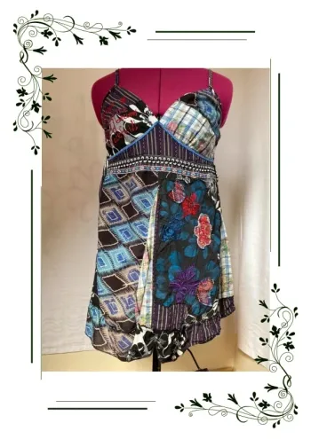 Robe bretelles courte Mille et une idée taille M