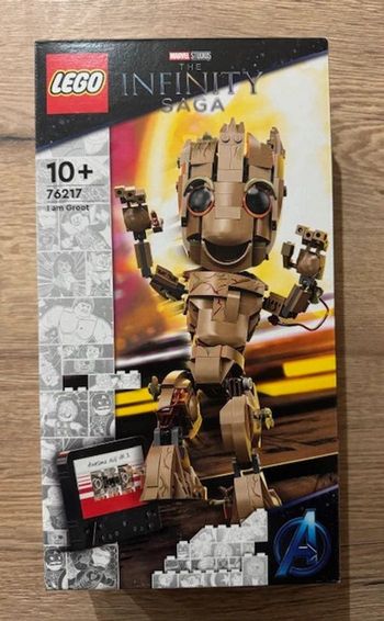 LEGO 76217 JE S'APELLE GROOT MARVEL NEUF