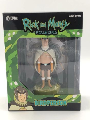 Figurine 13 cm Rick and Morty Birdperson Eaglemoss neuf