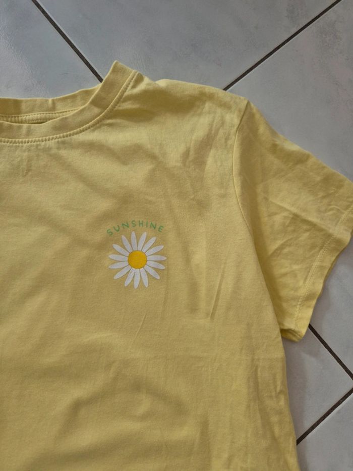 T shirt jaune sunshine - photo numéro 2