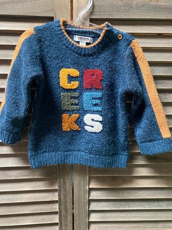 Jolie pull garçon 12mois